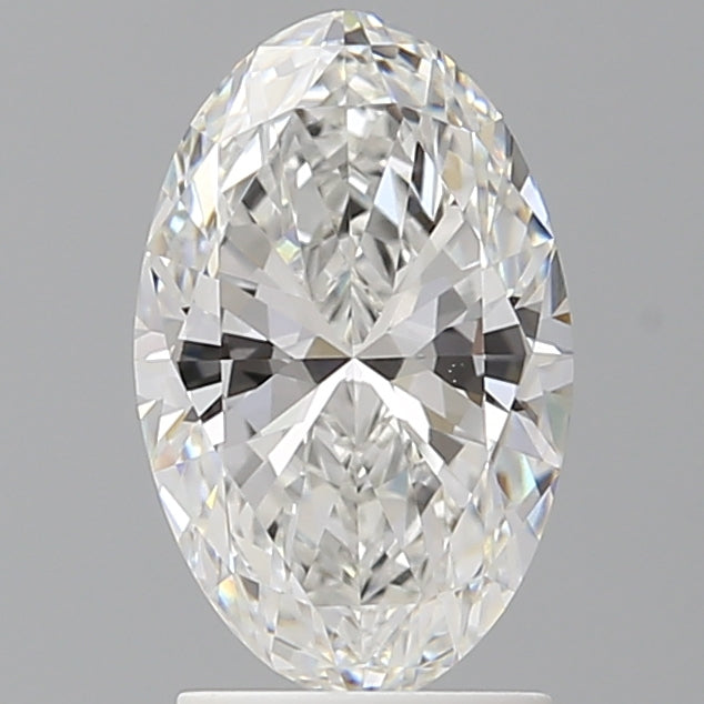 2.07 Carat Oval Shaped, Ideal Cut, F Color, VVS2 Clarity, IGI Certified Lab Grown Diamond
