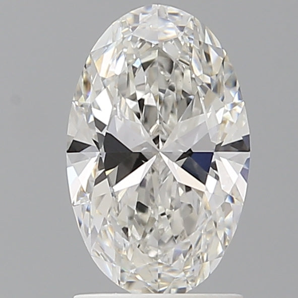 1.60 Carat Oval Shaped, Ideal Cut, E Color, VVS2 Clarity, IGI Certified Lab Grown Diamond