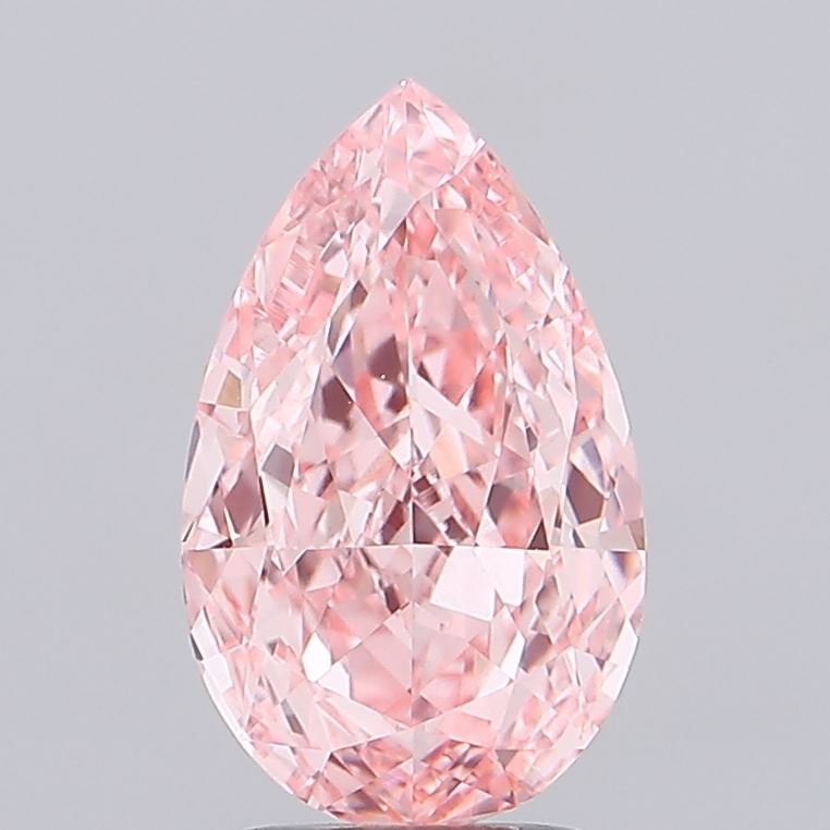 3.54 Carat Pear Shaped, Ideal Cut, VVS2 Clarity, IGI Certified Lab Grown Diamond