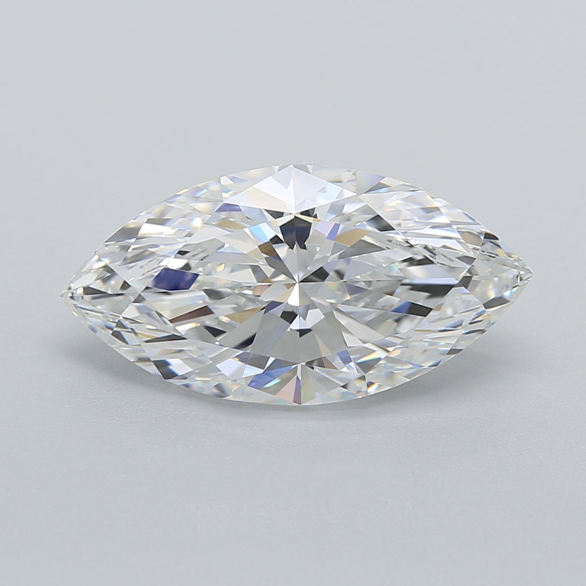 4.02 Carat Marquise Shaped, Ideal Cut, E Color, VVS2 Clarity, IGI Certified Lab Grown Diamond