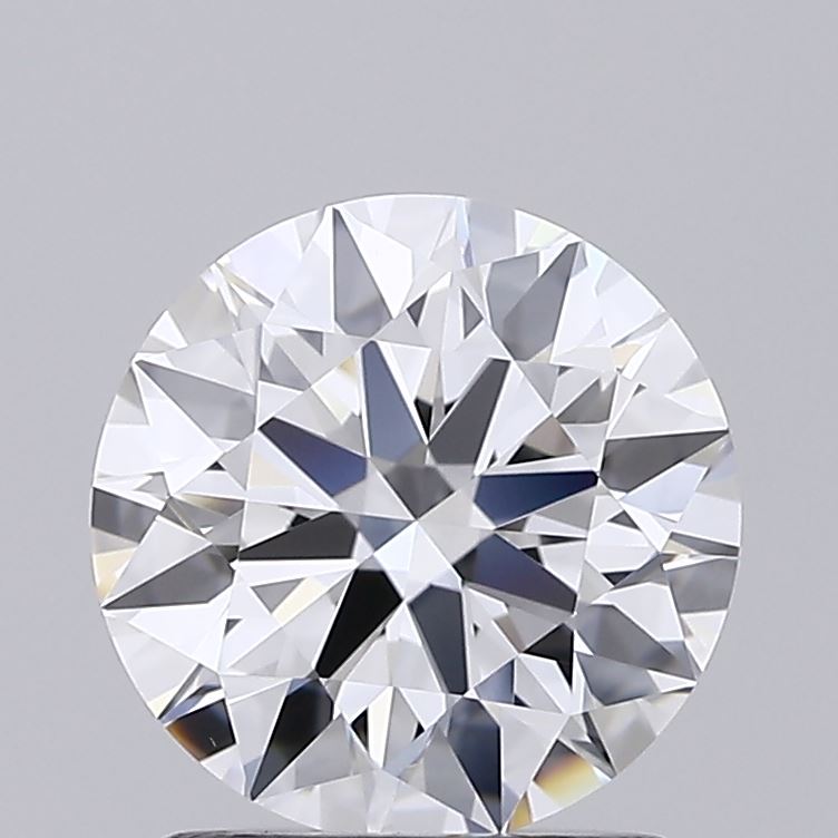 1.50 Carat Round Shaped, Excellent Cut, D Color, VS1 Clarity, IGI Certified Lab Grown Diamond
