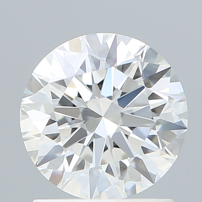 1.34 Carat Round Shaped, Excellent Cut, E Color, VVS2 Clarity, IGI Certified Lab Grown Diamond