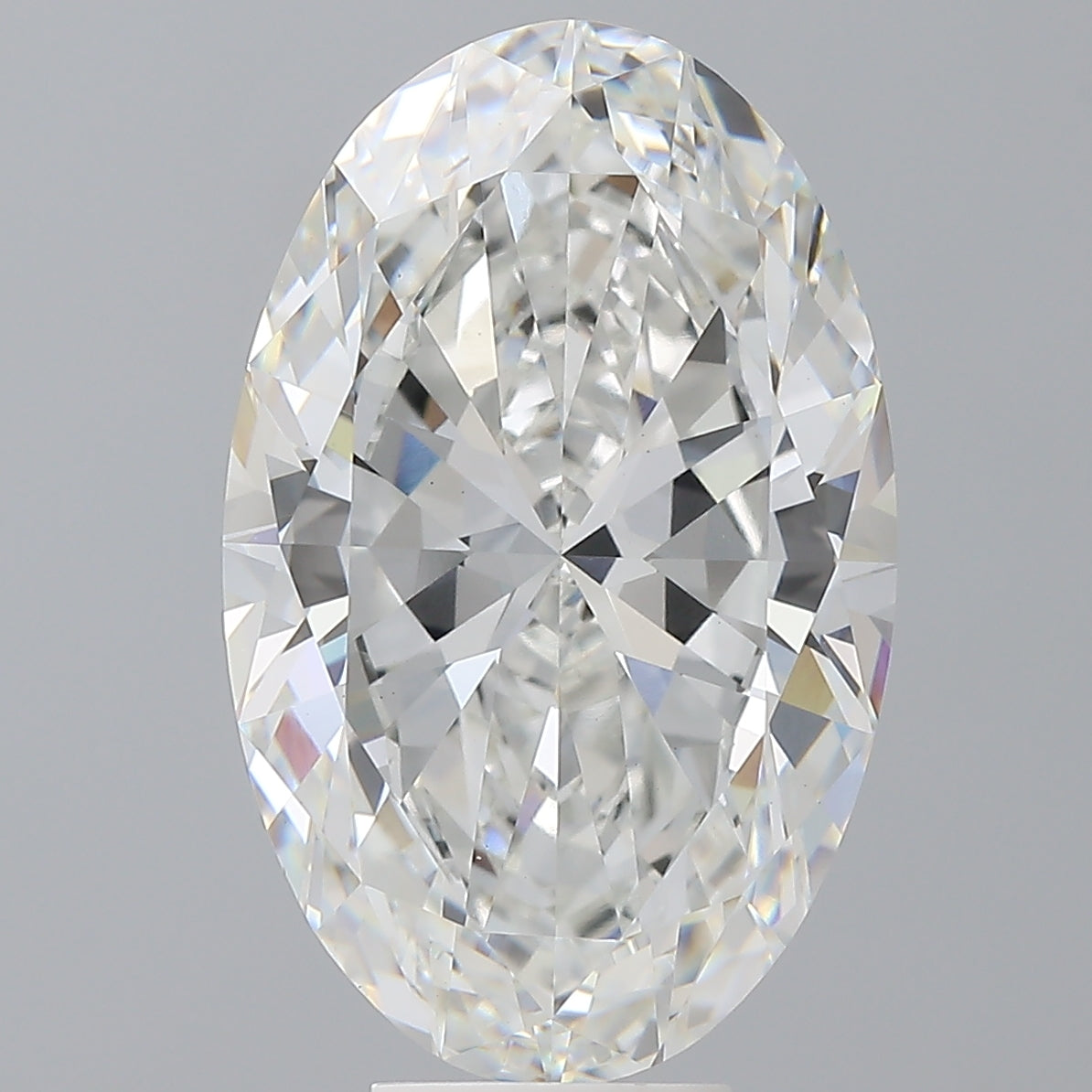 8.58 Carat Oval Shaped, Ideal Cut, E Color, VVS2 Clarity, IGI Certified Lab Grown Diamond