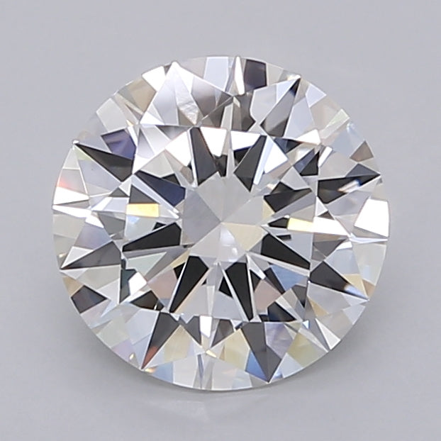 2.00 Carat Round Shaped, Excellent Cut, F Color, VVS2 Clarity, IGI Certified Lab Grown Diamond