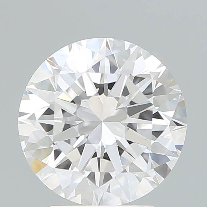 3.25 Carat Round Shaped, Excellent Cut, E Color, VS1 Clarity, IGI Certified Lab Grown Diamond