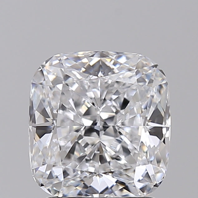 2.04 Carat Cushion Shaped, Ideal Cut, D Color, VVS1 Clarity, GIA Certified Lab Grown Diamond