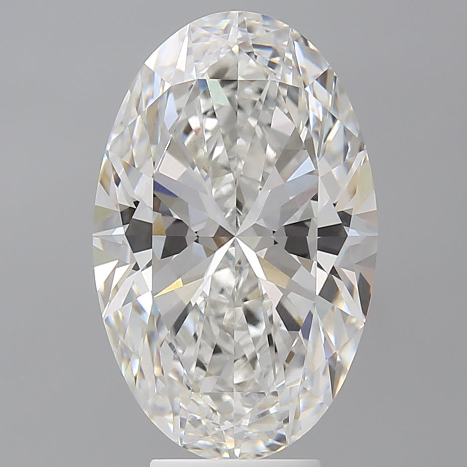 6.10 Carat Oval Shaped, Ideal Cut, F Color, VVS2 Clarity, IGI Certified Lab Grown Diamond