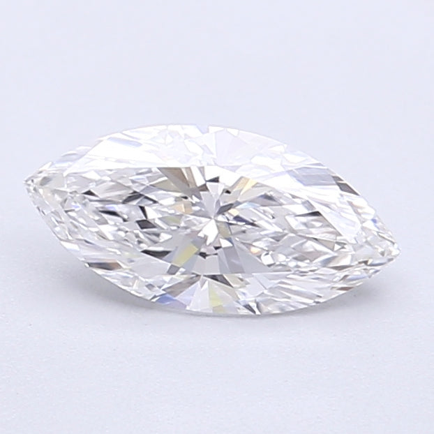 0.72 Carat Marquise Shaped, Very Good Cut, D Color, VVS1 Clarity, IGI Certified Lab Grown Diamond