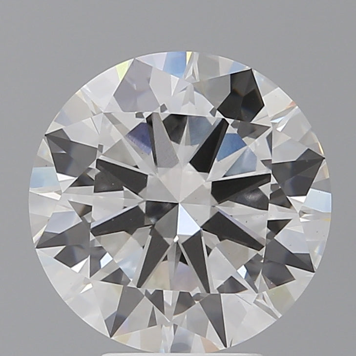 5.03 Carat Round Shaped, Excellent Cut, F Color, VS1 Clarity, IGI Certified Lab Grown Diamond