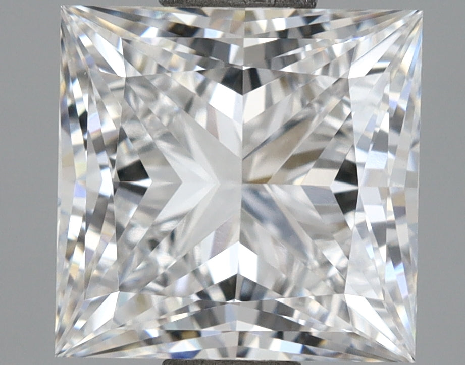 2.20 Carat Princess Shaped, Ideal Cut, D Color, VVS1 Clarity, IGI Certified Lab Grown Diamond