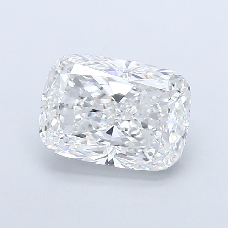 6.54 Carat Cushion Shaped, Very Good Cut, F Color, VVS2 Clarity, IGI Certified Lab Grown Diamond