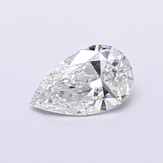 0.45 Carat Pear Shaped, Very Good Cut, E Color, VS1 Clarity, IGI Certified Lab Grown Diamond