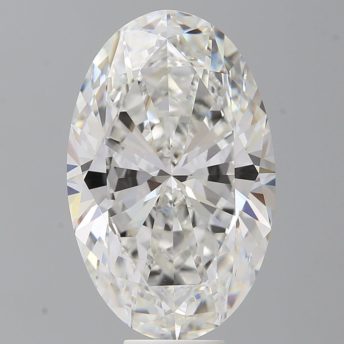 11.58 Carat Oval Shaped, Ideal Cut, F Color, VVS2 Clarity, IGI Certified Lab Grown Diamond