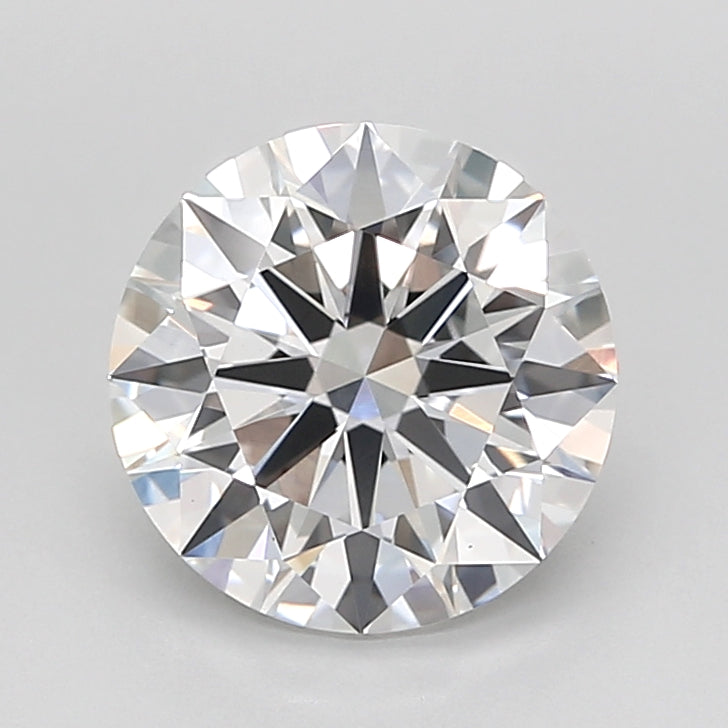 2.52 Carat Round Shaped, Ideal Cut, E Color, VS1 Clarity, IGI Certified Lab Grown Diamond
