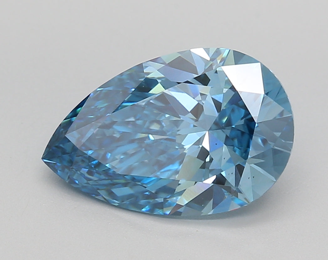 3.02 Carat Pear Shaped, VS2 Clarity, IGI Certified Lab Grown Diamond