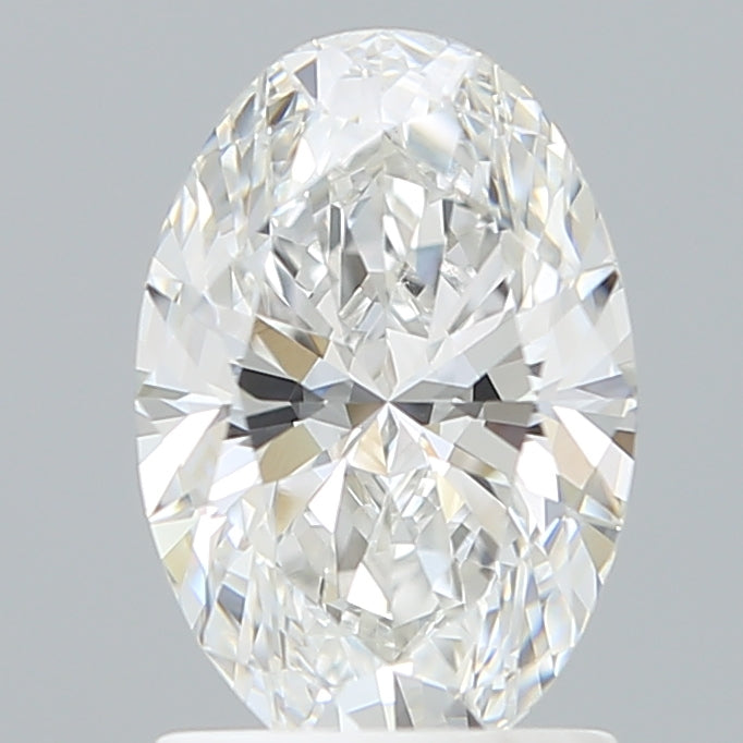 1.60 Carat Oval Shaped, Ideal Cut, E Color, VVS2 Clarity, IGI Certified Lab Grown Diamond