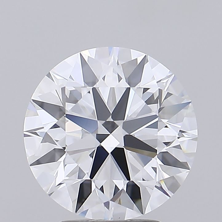 3.83 Carat Round Shaped, Ideal Cut, D Color, IF Clarity, IGI Certified Lab Grown Diamond