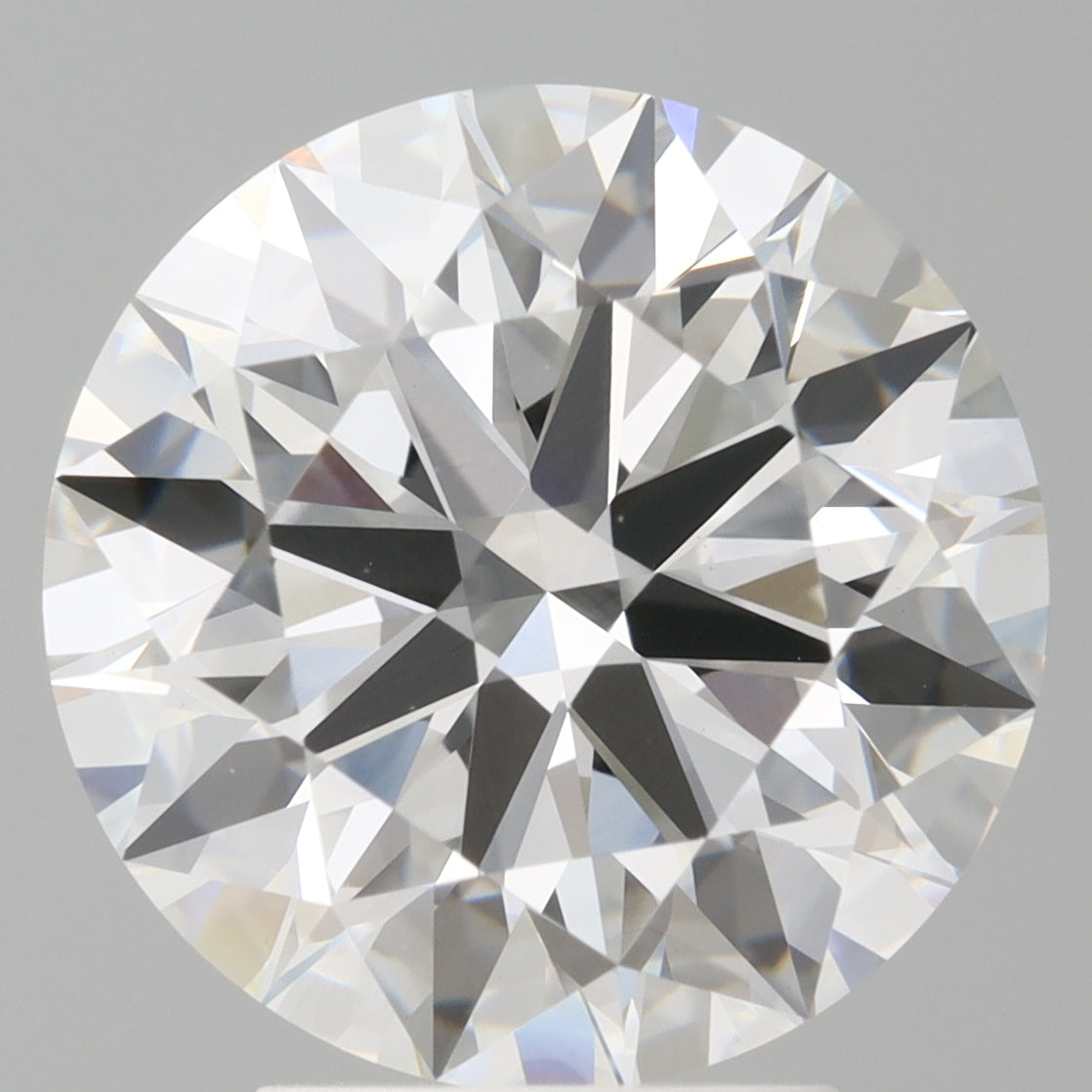 4.10 Carat Round Shaped, Ideal Cut, E Color, VVS2 Clarity, IGI Certified Lab Grown Diamond