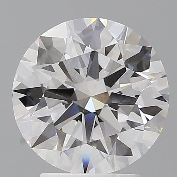 3.04 Carat Round Shaped, Ideal Cut, E Color, VVS2 Clarity, IGI Certified Lab Grown Diamond