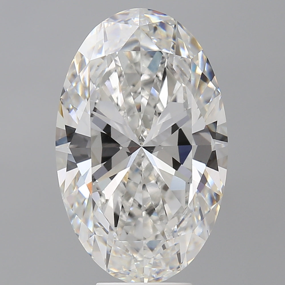 7.59 Carat Oval Shaped, Ideal Cut, E Color, VVS2 Clarity, IGI Certified Lab Grown Diamond