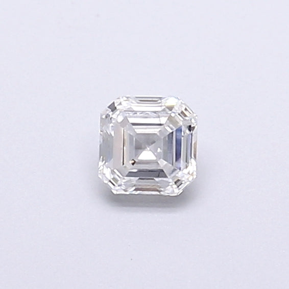 0.34 Carat Asscher Shaped, Very Good Cut, D Color, VS2 Clarity, IGI Certified Lab Grown Diamond