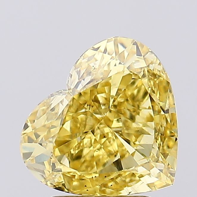 3.23 Carat Heart Shaped, Very Good Cut, SI1 Clarity, IGI Certified Lab Grown Diamond