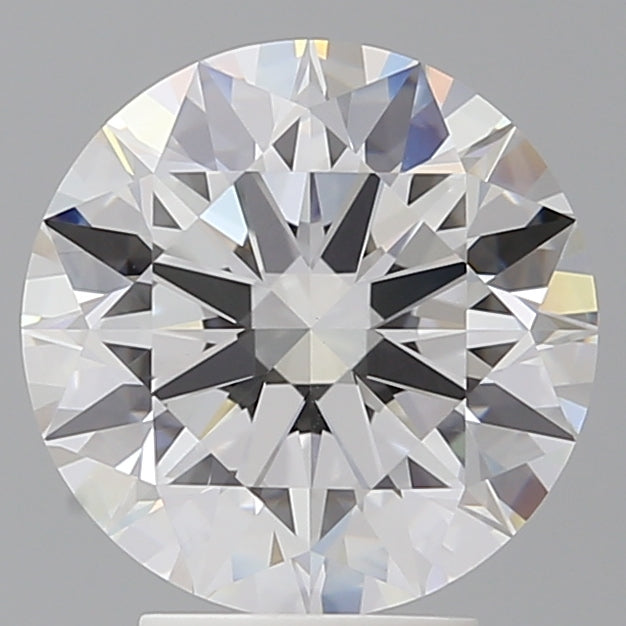 4.03 Carat Round Shaped, Ideal Cut, E Color, VVS2 Clarity, IGI Certified Lab Grown Diamond