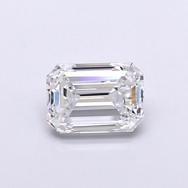 1.38 Carat Emerald Shaped, Very Good Cut, D Color, VS1 Clarity, IGI Certified Lab Grown Diamond