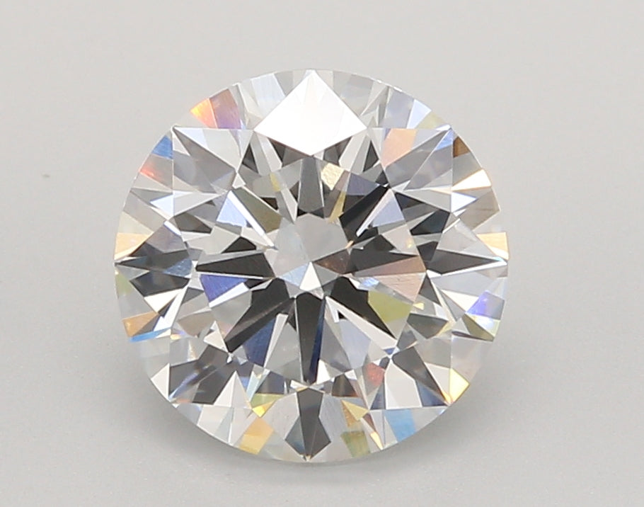 3.02 Carat Round Shaped, Ideal Cut, E Color, VVS2 Clarity, IGI Certified Lab Grown Diamond