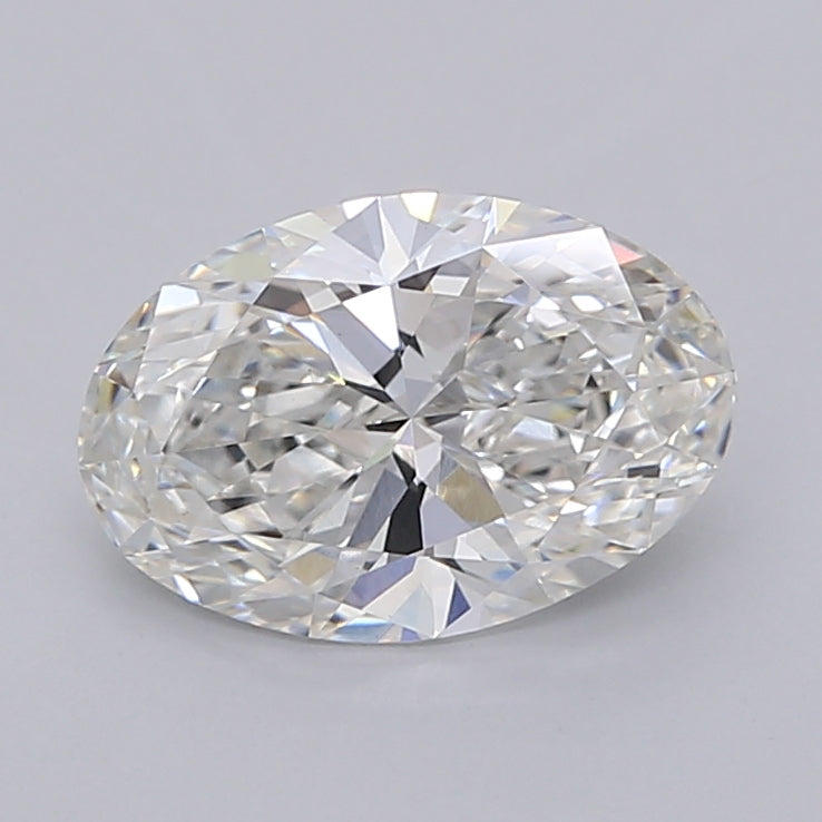 1.92 Carat Oval Shaped, Ideal Cut, F Color, VVS2 Clarity, IGI Certified Lab Grown Diamond