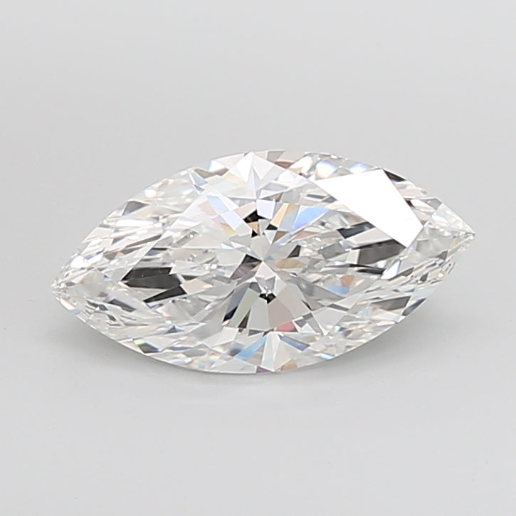 4.03 Carat Marquise Shaped, Ideal Cut, E Color, VVS2 Clarity, IGI Certified Lab Grown Diamond