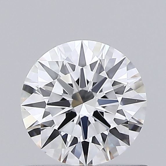 0.55 Carat Round Shaped, Ideal Cut, D Color, VS1 Clarity, IGI Certified Lab Grown Diamond