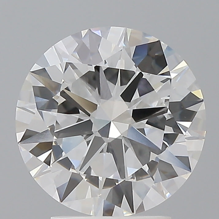 3.05 Carat Round Shaped, Excellent Cut, E Color, VVS2 Clarity, IGI Certified Lab Grown Diamond