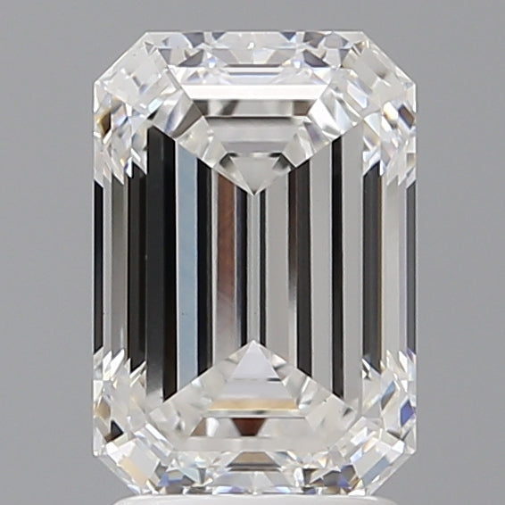 2.57 Carat Emerald Shaped, Ideal Cut, E Color, VVS2 Clarity, IGI Certified Lab Grown Diamond