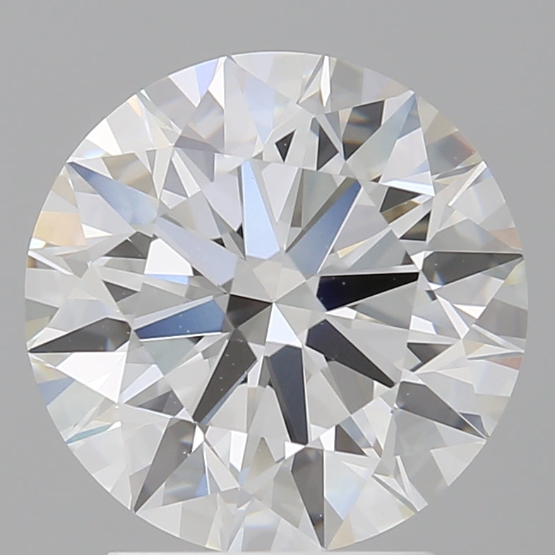 3.00 Carat Round Shaped, Ideal Cut, F Color, VVS2 Clarity, IGI Certified Lab Grown Diamond