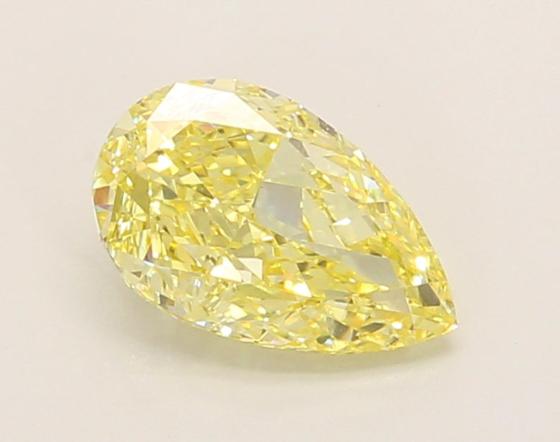 1.56 Carat Pear Shaped, Ideal Cut, VVS2 Clarity, IGI Certified Lab Grown Diamond