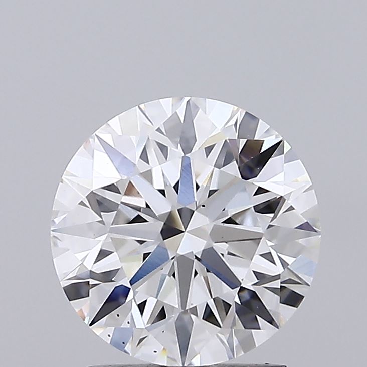 2.05 Carat Round Shaped, Ideal Cut, E Color, VS2 Clarity, IGI Certified Lab Grown Diamond