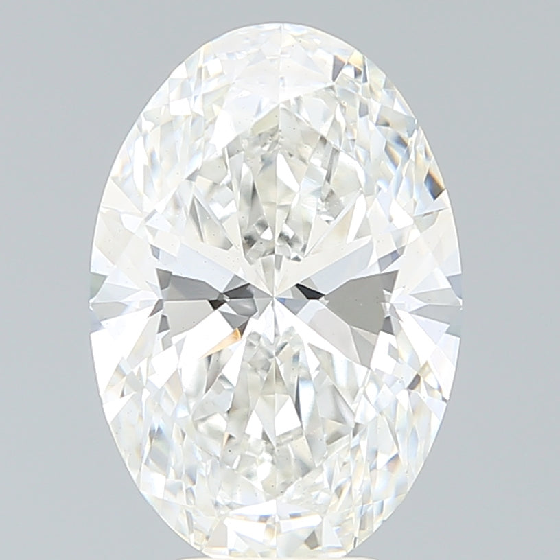 5.21 Carat Oval Shaped, Ideal Cut, G Color, VS1 Clarity, IGI Certified Lab Grown Diamond