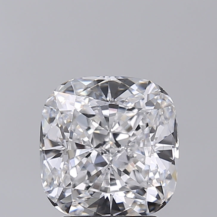 3.02 Carat Cushion Shaped, Very Good Cut, D Color, VS1 Clarity, IGI Certified Lab Grown Diamond