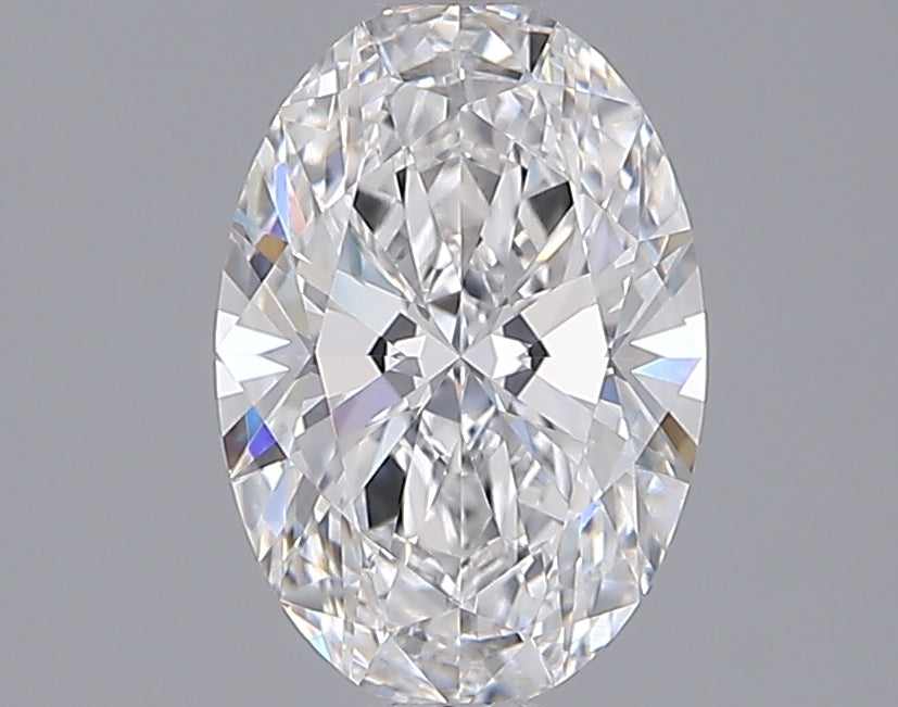 1.56 Carat Oval Shaped, Ideal Cut, D Color, VVS2 Clarity, IGI Certified Lab Grown Diamond