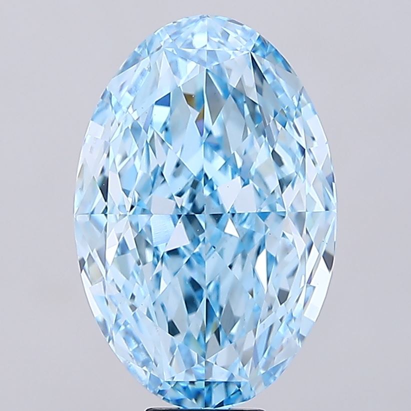 15.04 Carat Oval Shaped, Ideal Cut, VS1 Clarity, IGI Certified Lab Grown Diamond