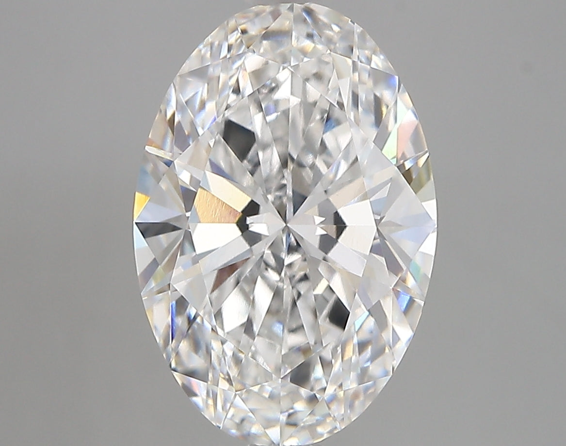 4.00 Carat Oval Shaped, Very Good Cut, E Color, VVS1 Clarity, IGI Certified Lab Grown Diamond