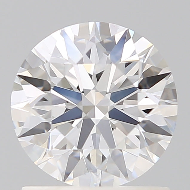 1.18 Carat Round Shaped, Ideal Cut, D Color, VS2 Clarity, IGI Certified Lab Grown Diamond