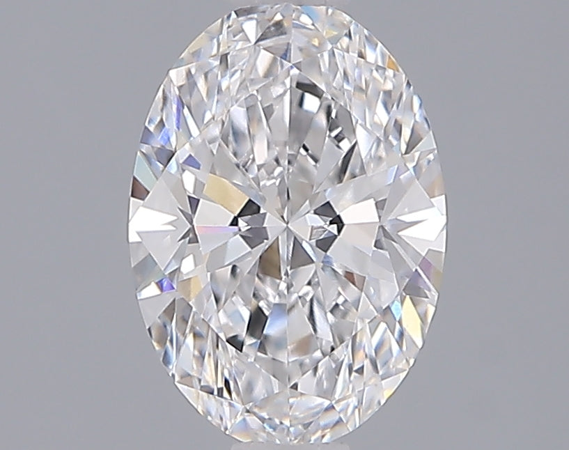 1.54 Carat Oval Shaped, Ideal Cut, D Color, VVS2 Clarity, IGI Certified Lab Grown Diamond