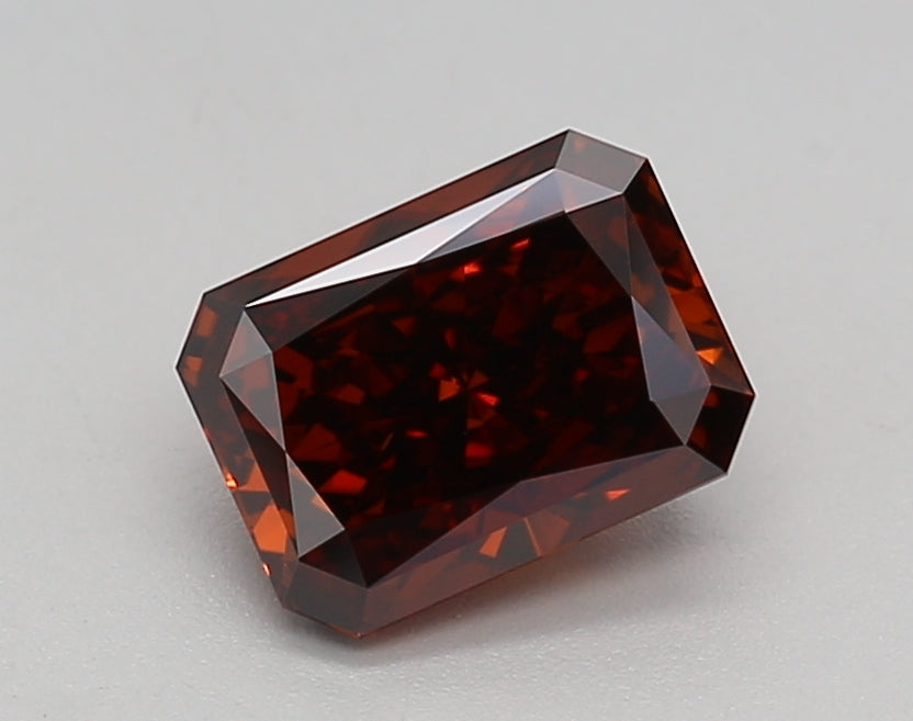 1.22 Carat Radiant Shaped, Ideal Cut, VS1 Clarity, IGI Certified Lab Grown Diamond