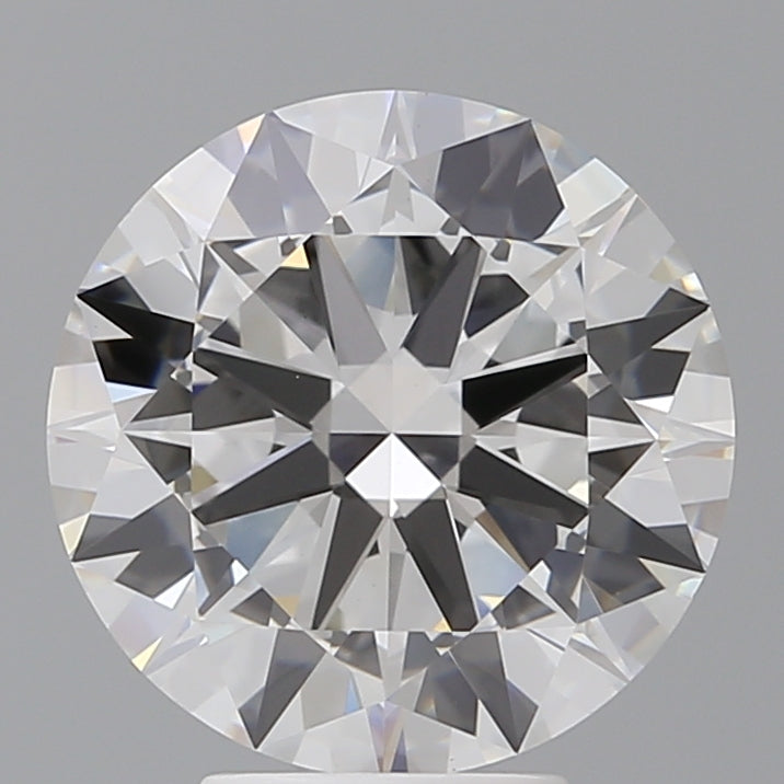 5.09 Carat Round Shaped, Excellent Cut, E Color, VVS2 Clarity, IGI Certified Lab Grown Diamond