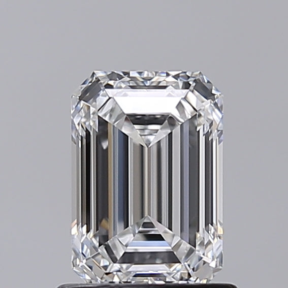 1.10 Carat Emerald Shaped, Excellent Cut, D Color, VVS1 Clarity, IGI Certified Lab Grown Diamond