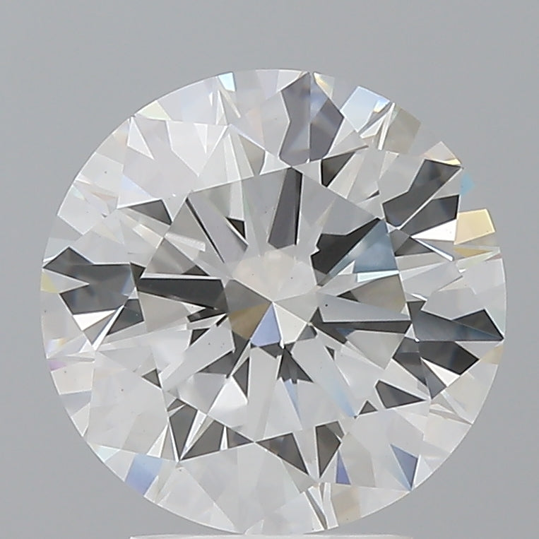 3.57 Carat Round Shaped, Ideal Cut, E Color, VS1 Clarity, IGI Certified Lab Grown Diamond
