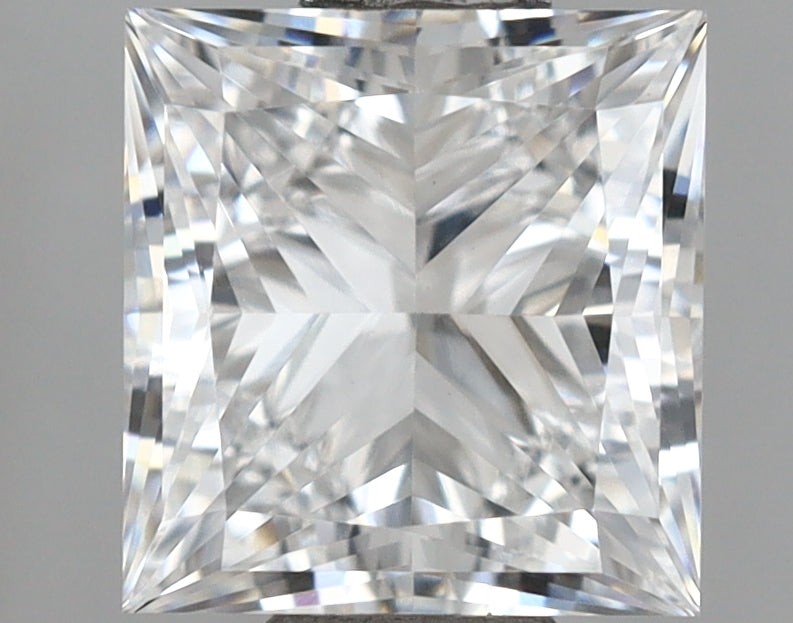1.01 Carat Princess Shaped, Ideal Cut, D Color, VVS2 Clarity, IGI Certified Lab Grown Diamond