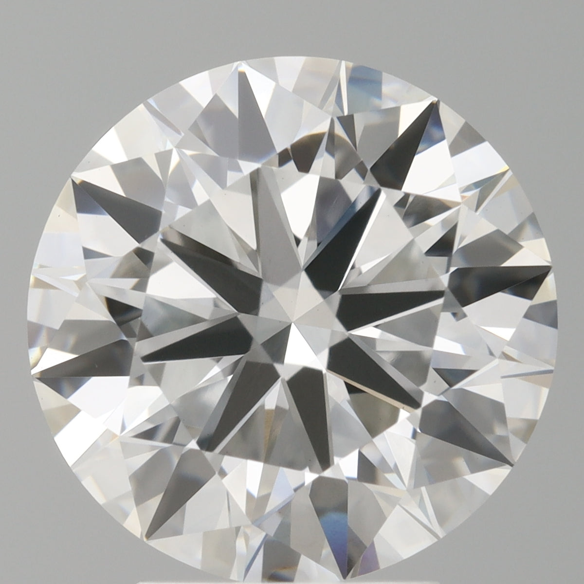 4.02 Carat Round Shaped, Ideal Cut, F Color, VVS2 Clarity, IGI Certified Lab Grown Diamond